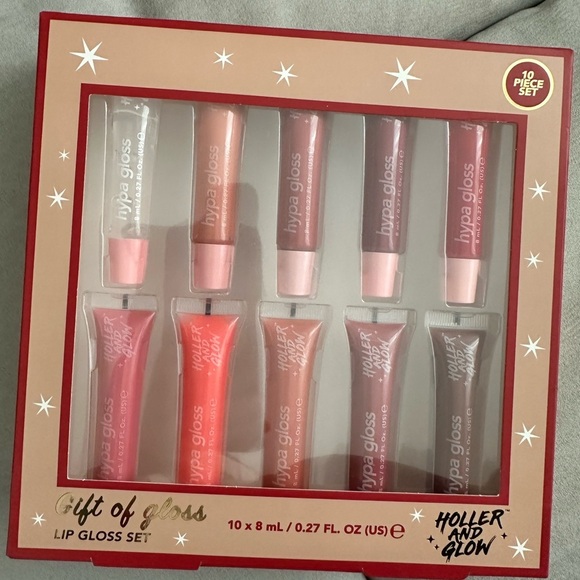NWT Holler and Glow Juicy Lip Gloss Tube Set - Picture 4 of 7